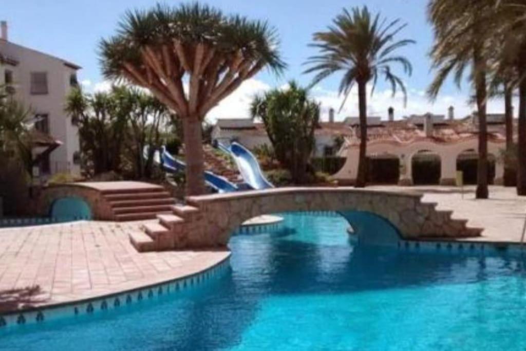 En Denia, Urbanizacion El Palmar Con Piscina, Toboganes Y Chiringuito Apartment Ngoại thất bức ảnh