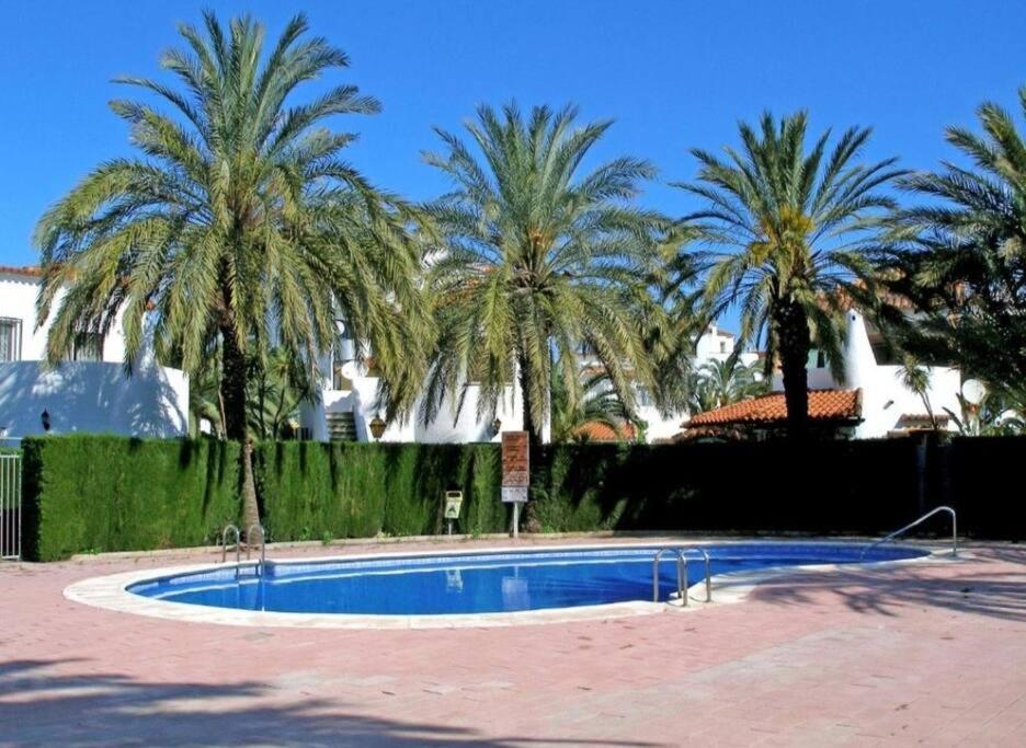 En Denia, Urbanizacion El Palmar Con Piscina, Toboganes Y Chiringuito Apartment Ngoại thất bức ảnh